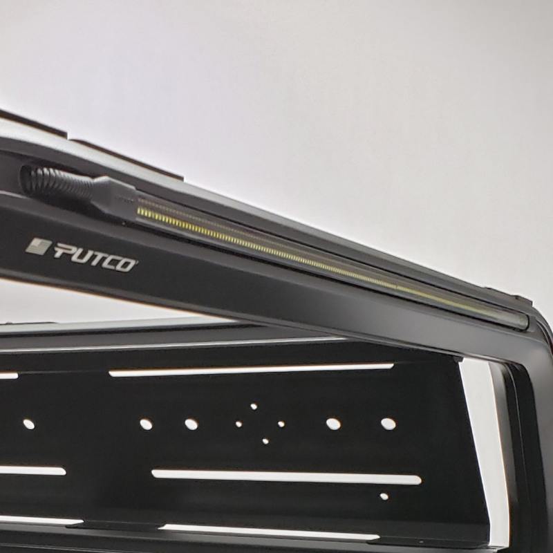Putco 36in Red Venture TEC Rack Blade LED Light Bar w/ Extended Harness - High Mount Braket Light