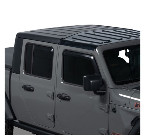 Putco 20-21 Jeep Gladiator Element Matte Black Window Visors (Set of 4)