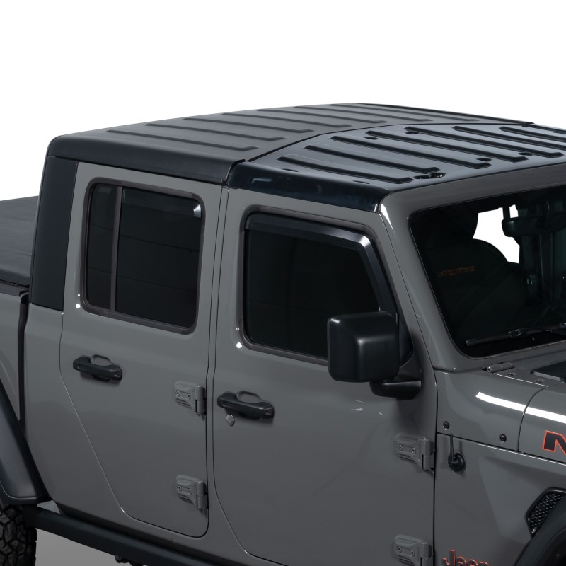 Putco 20-21 Jeep Gladiator Element Matte Black Window Visors (Set of 4)