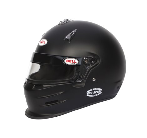 Bell GP3 Sport SA2020 V15 Brus Helmet - Size 58-59 (Black)
