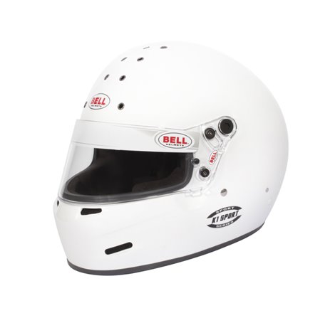 Bell K1 Sport SA2020 V15 Brus Helmet - Size 58-59 (White)