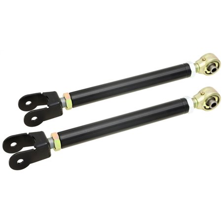 RockJock JK Johnny Joint Adjustable Control Arms Front Upper Double Adjustable Greasable Pair