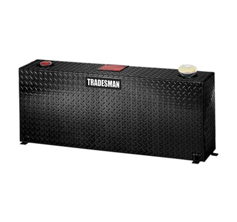 Tradesman Aluminum Rectangular Liquid Storage Tank (55 Gallon Capacity) - Black