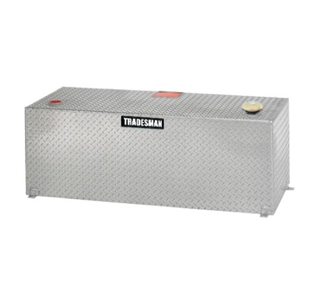 Tradesman Aluminum Rectangular Liquid Storage Tank (98 Gallon Capacity) - Brite