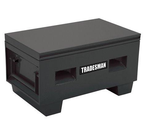Tradesman Steel Job Site Box/Chest (Light Duty/Small) (32in.) - Black
