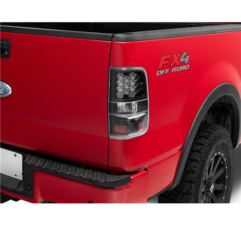 Raxiom 04-08 Ford F-150 Styleside LED Tail Lights- Blk Housing (Clear Lens)
