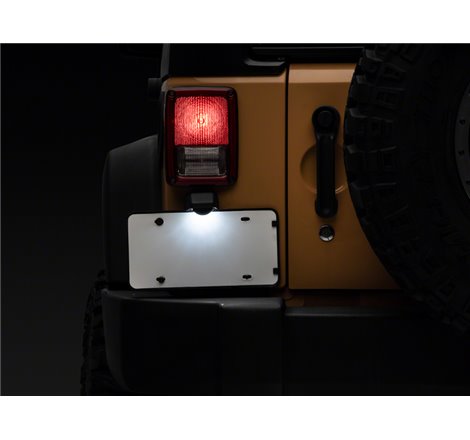 Raxiom 07-18 Jeep Wrangler JK Axial Series LED License Plate Conversion