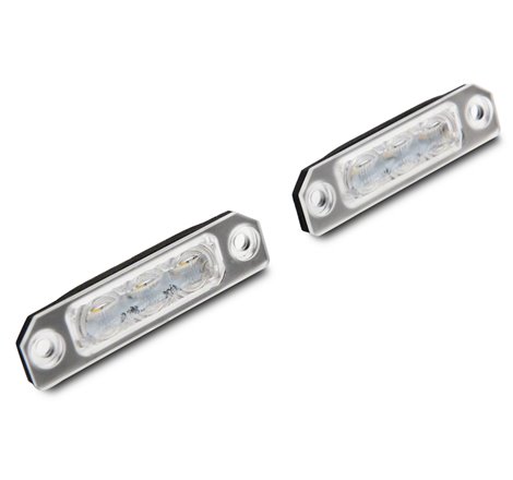 Raxiom 10-14 Ford Mustang Axial Series LED License Plate Lamps