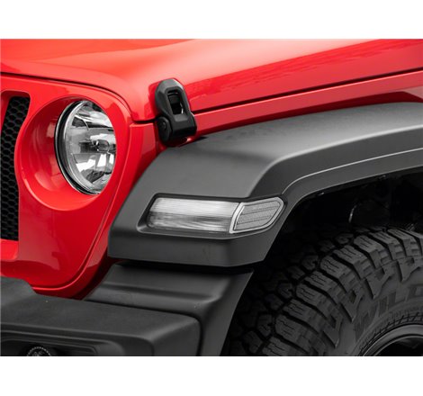 Raxiom 18-23 Jeep Wrangler JL Axial Series LED Fender Flare Marker Lights- Clear