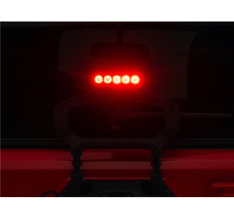 Raxiom 18-23 Jeep Wrangler JL Axial Series LED Third Brake Light- Red