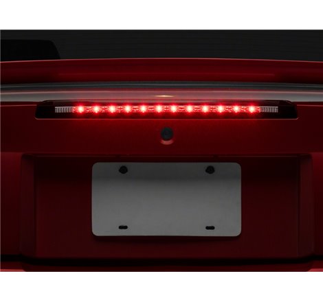 Raxiom 99-04 Ford Mustang Excluding 03-04 Cobra Axial Series LED Third Brake Light- Clear Lens