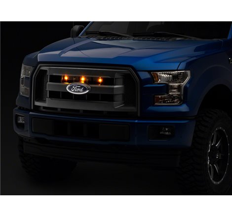 Raxiom 15-17 Ford F-150 Excluding Raptor Axial Series Raptor Style Grille Light Kit