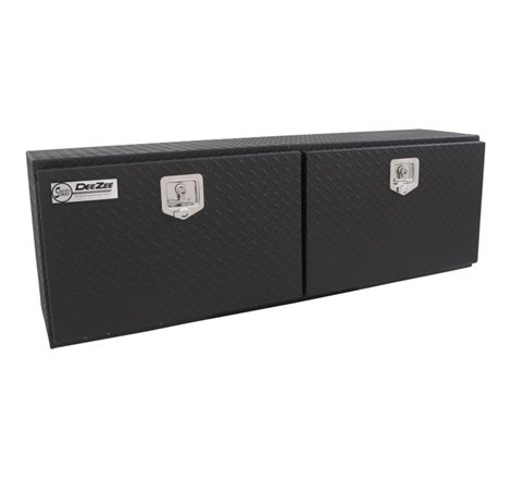 Deezee Universal Tool Box - Specialty 60In Topsider Black BT Alum (Txt Blk)