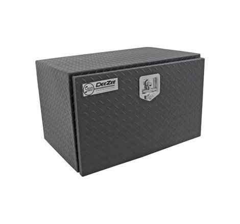 Deezee Universal Tool Box - Specialty Underbed Black BT Alum 30X20X18 (Txt Blk)