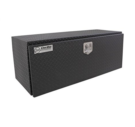 Deezee Universal Tool Box - Specialty Underbed Black BT Alum 48X20X18 (Txt Blk)