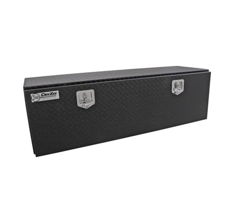 Deezee Universal Tool Box - Specialty Underbed Black BT Alum 60X20X18 (Txt Blk)