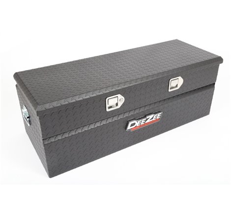 Deezee Universal Tool Box - Red Chest Black BT 46In (Txt Blk)