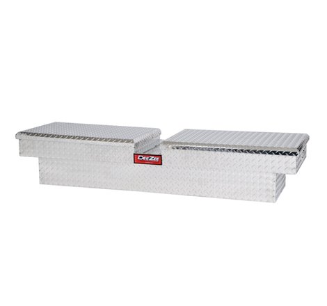 Deezee Universal Tool Box - Red Crossover - Double BT Alum Mid Size