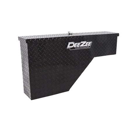 Deezee Universal Tool Box - Specialty Wheel Well Black BT (Driver Side)