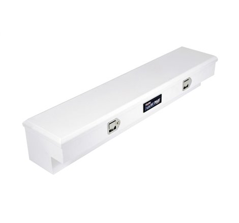 Deezee Universal Tool Box - Hardware Side Mount - White 60In