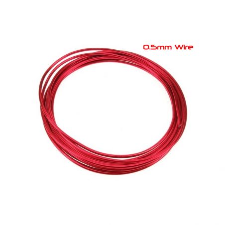 0.5mm Red Multistrand Wire