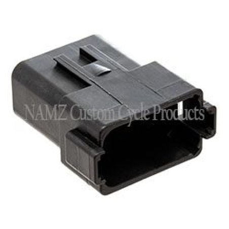 NAMZ Deutsch DT Series 12-Wire Receptacle & Wedgelock - Black (HD 72109-94BK)