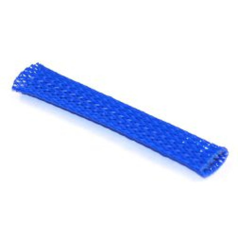 NAMZ Braided Flex Sleeving 10ft. Section (3/8in. ID) - Blue