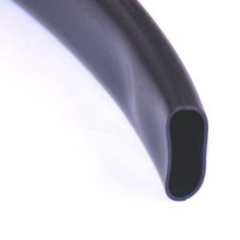 NAMZ Extruded PVC Tubing Black Wire Loom (3/4in.) - 8ft. Section
