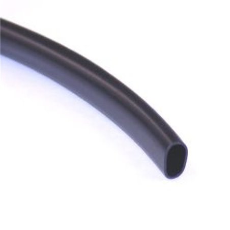 NAMZ Extruded PVC Tubing Black Wire Loom (5/16in.) - 8ft. Section