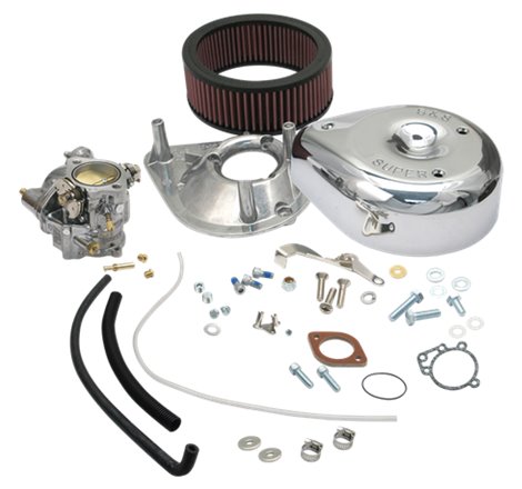 S&S Cycle 36-84 BT Models Super E Partial Carburetor Kit w/o Manifold & Mounting Hardware