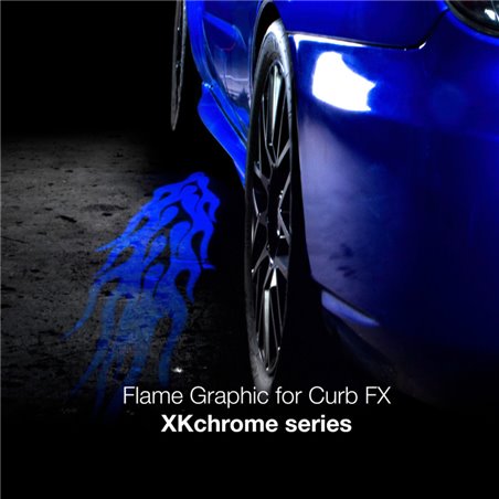 XK Glow 2pc CurbFX Film+Optic Flame Style