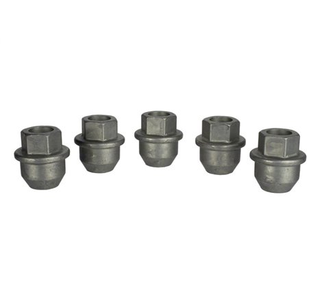 Ford Racing 05-14 Mustang 1/2in -20 Thread Cone Seat Open Lug Nut Kit (5 Lug Nuts)