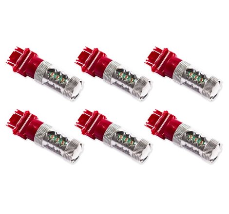 Diode Dynamics 3157 LED Bulb XP80 LED - Red Set of 6