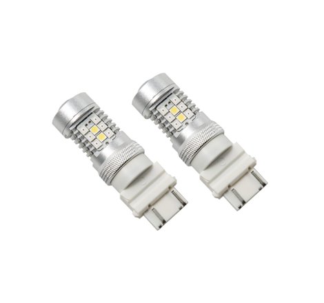 Diode Dynamics 3157 LED Bulb HP24 Dual-Color LED - Red - White (Pair)