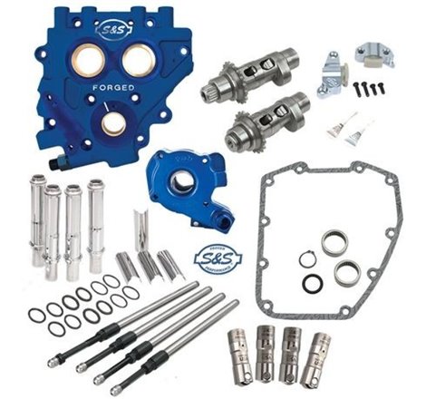 S&S Cycle 07-17 BT/2006 Dyna 551CE Easy Start Chain Drive Cam Chest Kit