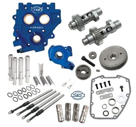 S&S Cycle 07-17 BT/2006 Dyna 551GE Easy Start Chain Drive Cam Chest Kit