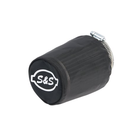 S&S Cycle Air Filter Cover For Tapered S&S Tuned Induction Filters - Black Nylon