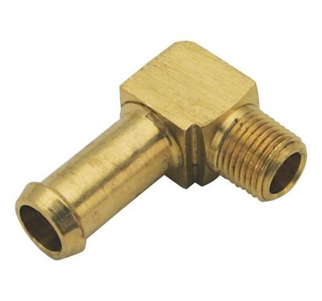 S&S Cycle 1/8-27 NPT x .375in 90 Degree Pipe Fitting