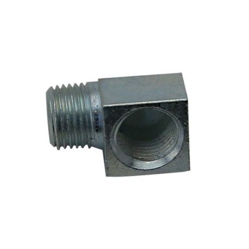 S&S Cycle 1/8-27 NPTF x .500in Male/Female 90 Degree Pipe Fitting