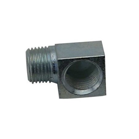 S&S Cycle 1/8-27 NPTF x .500in Male/Female 90 Degree Pipe Fitting