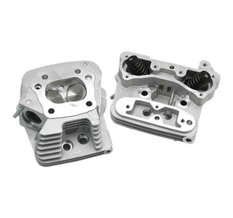 S&S Cycle 84-99 BT Performance Replacement Low Compression 82cc Cylinder Heads - Natural