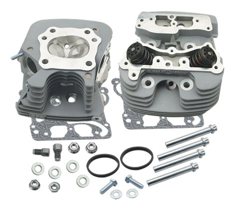 S&S Cycle 08-16 Touring Super Stock 89cc Cylinder Head Kit - Silver