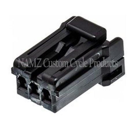 NAMZ AMP Multilock 3-Position Female Wire Plug Housing (HD 73153-96BK)
