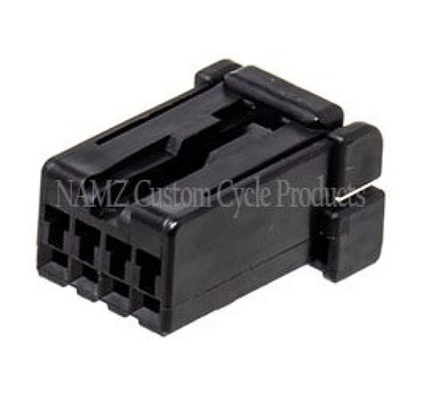 NAMZ AMP 040 Series 4-Postiion Female Wire Plug Housing Connector (HD 72914-01BK)