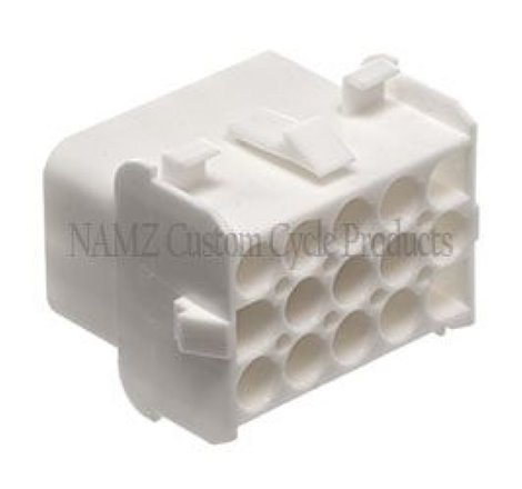 NAMZ AMP Mate-N-Lock 15-Position Male Wire Cap Connector w/Wire Seal