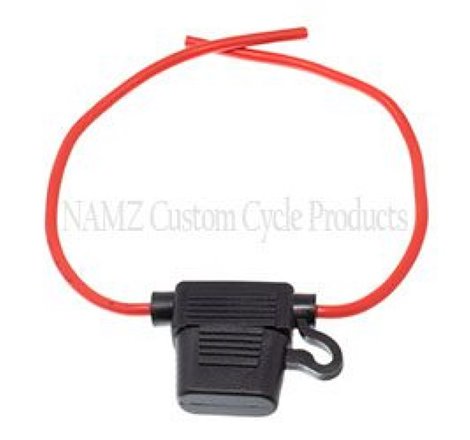 NAMZ Sealed ATO Fuse Holder 14g Wire (Fits ATO Fuses Up to 40 AMP)
