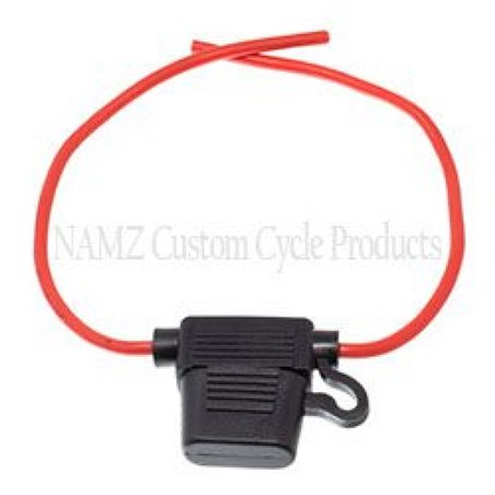 NAMZ Sealed ATO Fuse Holder 14g Wire (Fits ATO Fuses Up to 40 AMP)