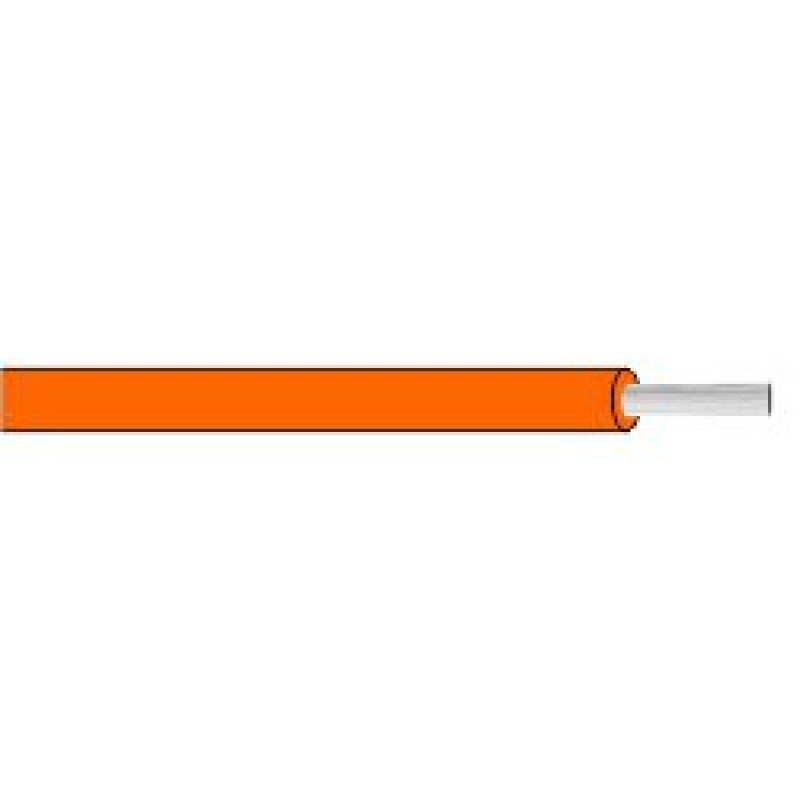 NAMZ GXL Primary Wire Bare-Copper 25ft. Spool 10g - Orange