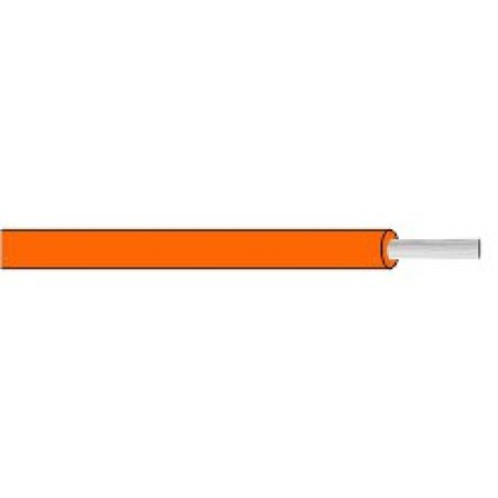 NAMZ GXL Primary Wire Bare-Copper 25ft. Spool 10g - Orange