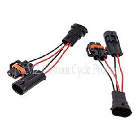 NAMZ 14-23 Indian Models (Except Scout/FTR/Challenger) Passing Lamp Adapter Harness
